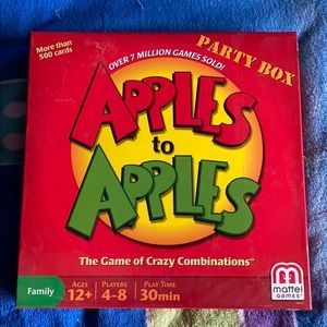 Apples to Apples Board Game unwrapped packs